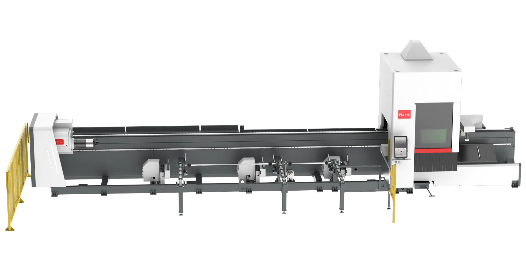 TF Series — Mașini laser cu 2 mandrine pentru coadă mică — imagine 4